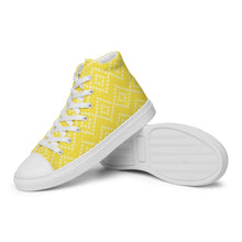 Load image into Gallery viewer, GLOW Women’s high top canvas shoes
