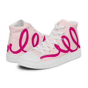 IN THE LOOP Women’s high top canvas shoes