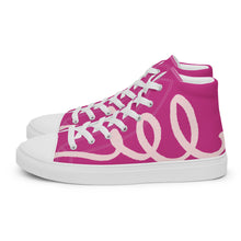 Load image into Gallery viewer, IN THE LOOP Women’s high top canvas shoes
