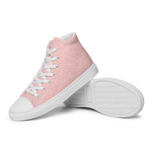 Load image into Gallery viewer, MODERN LINES Women’s high top canvas shoes
