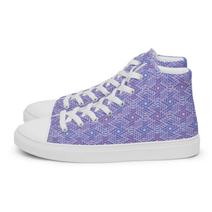 Women’s high top canvas shoes