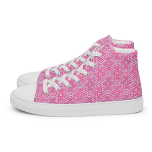 Women’s high top canvas shoes