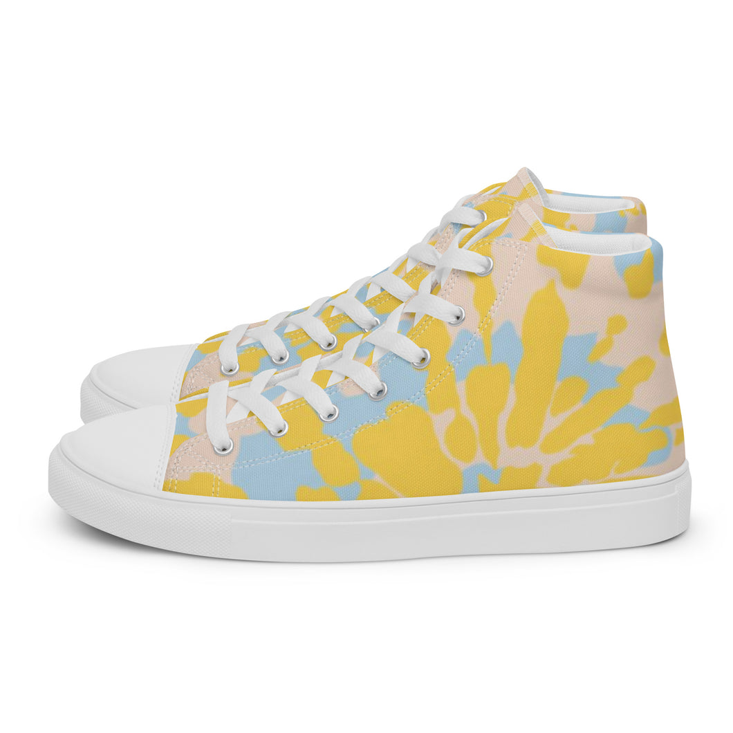 BRIGHT MORNING Women’s high top canvas shoes