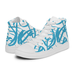 WATER Women’s high top canvas shoes