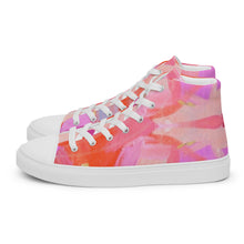 Load image into Gallery viewer, MODERN Women’s high top canvas shoes
