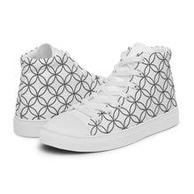 Load image into Gallery viewer, ONYX Women’s high top canvas shoes
