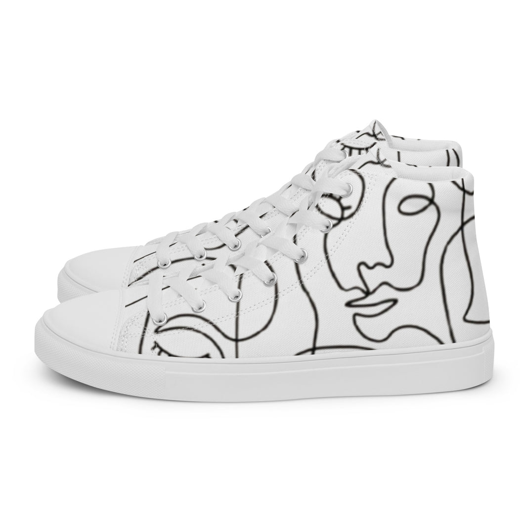 BROOKLYN Women’s high top canvas shoes