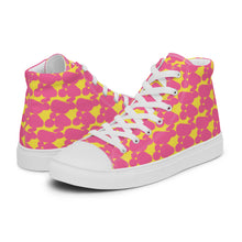 Load image into Gallery viewer, BUBBLEGUM Women’s high top canvas shoes
