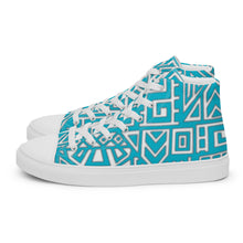 Load image into Gallery viewer, CARIBBEAN Women’s high top canvas shoes
