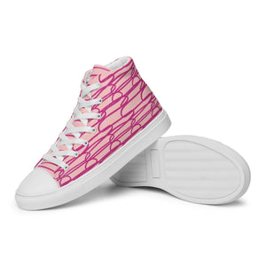 MODERN Women’s high top canvas shoes