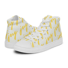 Load image into Gallery viewer, JOY Women’s high top canvas shoes
