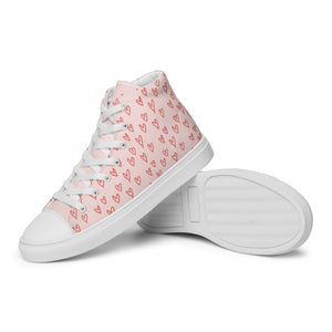 ALL HEART Women’s high top canvas shoes