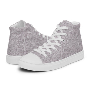 MEDALLION Women’s high top canvas shoes