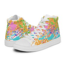 Load image into Gallery viewer, VIBE Women’s high top canvas shoes
