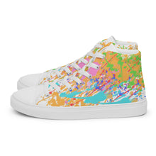 Load image into Gallery viewer, VIBE Women’s high top canvas shoes
