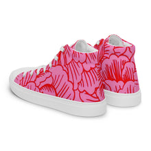 Load image into Gallery viewer, THE ROSE Women’s high top canvas shoes
