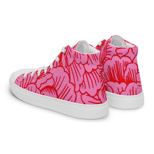 THE ROSE Women’s high top canvas shoes