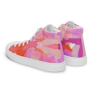 MODERN Women’s high top canvas shoes