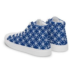 COBALTWomen’s high top canvas shoes