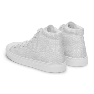 PUZZLE Women’s high top canvas shoes