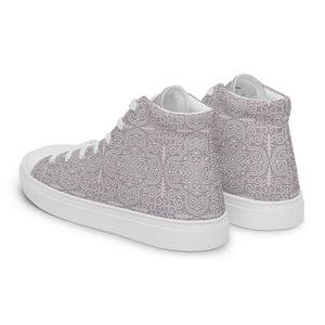 MEDALLION Women’s high top canvas shoes