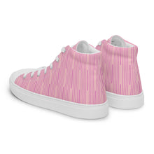 Load image into Gallery viewer, PINK SUNRISE Women’s high top canvas shoes
