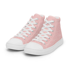 Load image into Gallery viewer, MODERN LINES Women’s high top canvas shoes
