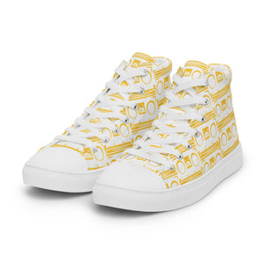 STEREO Women’s high top canvas shoes