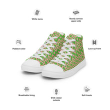 Load image into Gallery viewer, GRACE Women’s high top canvas shoes
