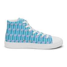 Load image into Gallery viewer, AQUA Women’s high top canvas shoes
