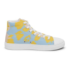 Load image into Gallery viewer, BRIGHT MORNING Women’s high top canvas shoes
