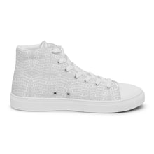 Load image into Gallery viewer, PUZZLE Women’s high top canvas shoes
