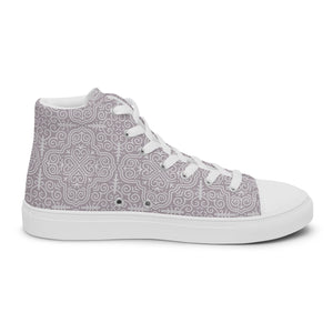 MEDALLION Women’s high top canvas shoes