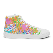 Load image into Gallery viewer, VIBE Women’s high top canvas shoes
