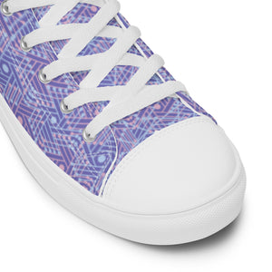 Women’s high top canvas shoes