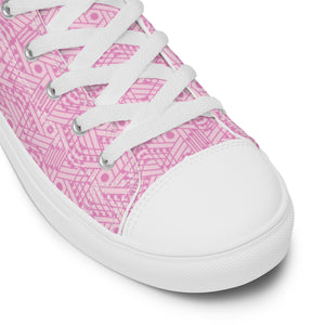 Women’s high top canvas shoes