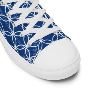 COBALTWomen’s high top canvas shoes