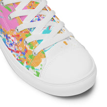 Load image into Gallery viewer, VIBE Women’s high top canvas shoes
