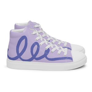 IN THE LOOP Women’s high top canvas shoes