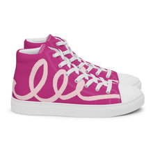 Load image into Gallery viewer, IN THE LOOP Women’s high top canvas shoes
