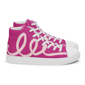 IN THE LOOP Women’s high top canvas shoes