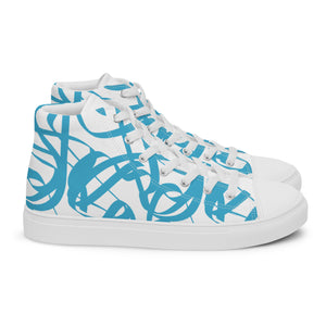 WATER Women’s high top canvas shoes