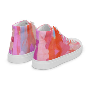 MODERN Women’s high top canvas shoes