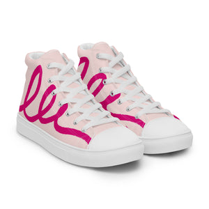 IN THE LOOP Women’s high top canvas shoes