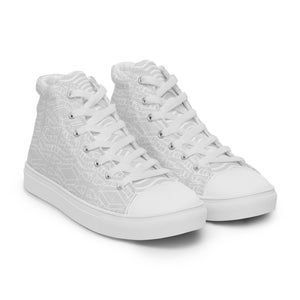 PUZZLE Women’s high top canvas shoes