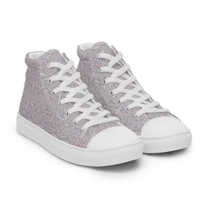 MEDALLION Women’s high top canvas shoes