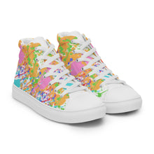 Load image into Gallery viewer, VIBE Women’s high top canvas shoes
