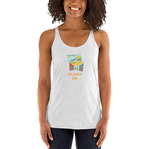 JOURNEY ON Women's Racerback Tank