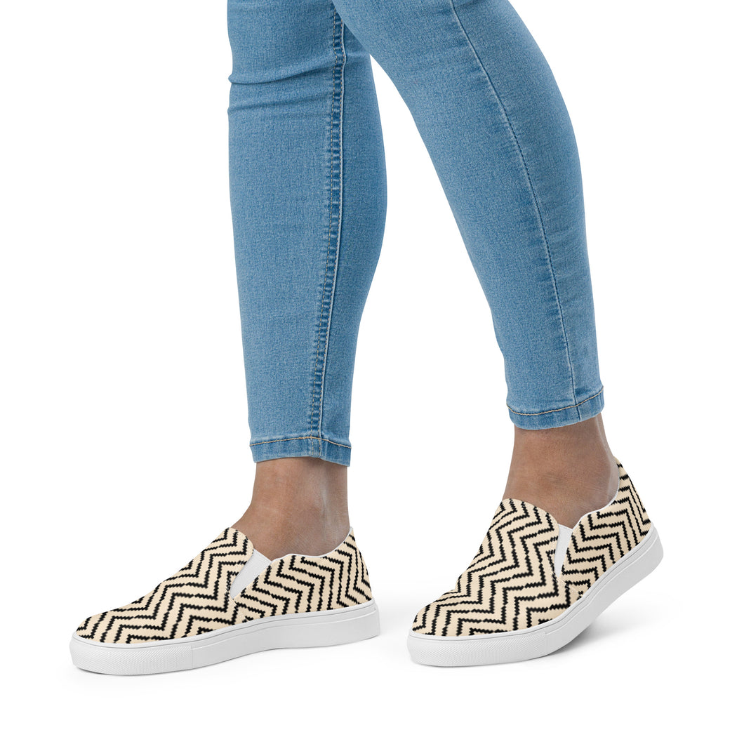 MONTE CARLO Women’s slip-on canvas shoes