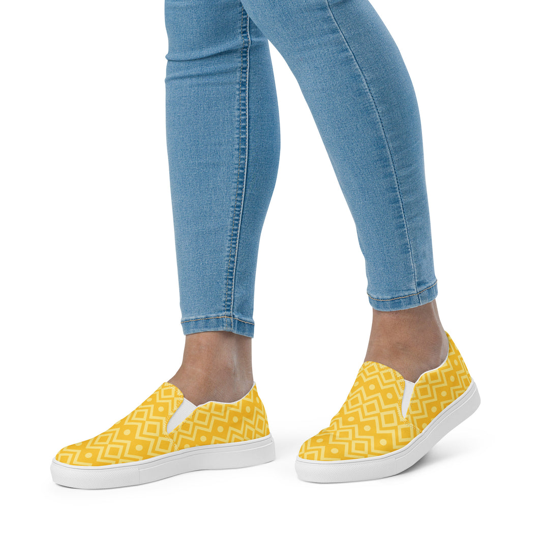 BRILLIANT Women’s slip-on canvas shoes